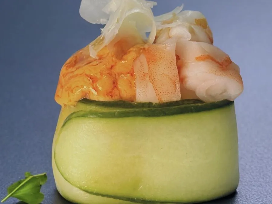 Гункан Креветка Том Ям